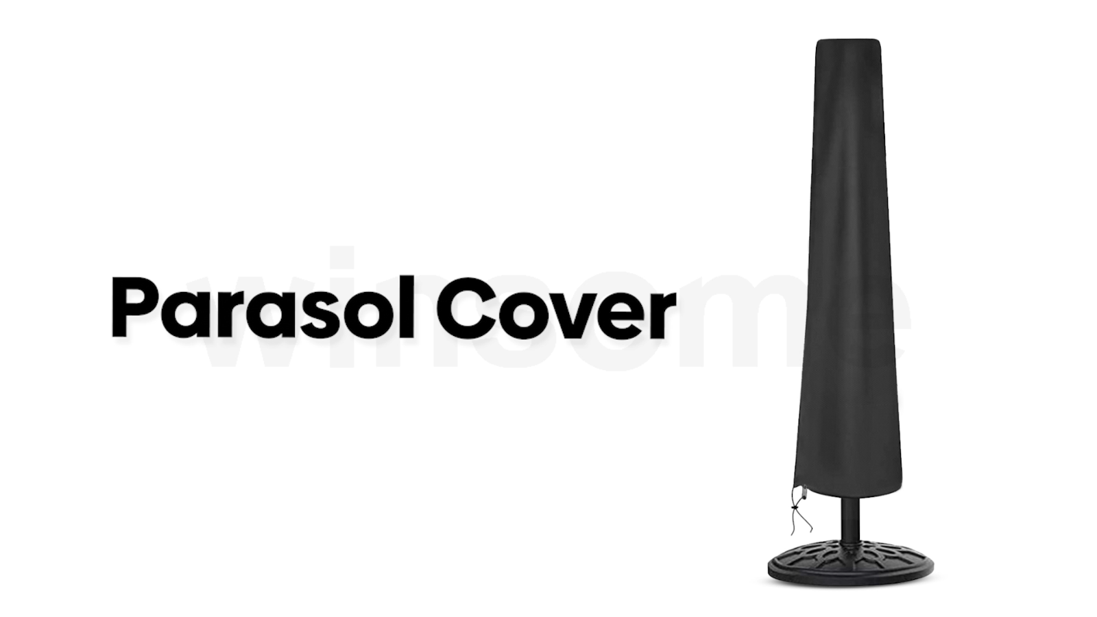 Parasol Cover with Zip Outdoor Garden Waterproof Patio Umbrella Cover