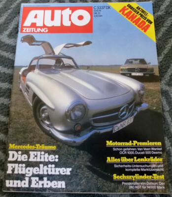 Auto Zeitung 22/1976 Mercedes 450 SL, Renault Alpine A 310, Ducati 500 Desmo