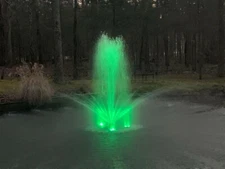 Custom Pro FT 3 RGB LED Light Kit 100 ft Cord for Large Fountains- 6 watts each