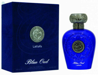 Lattafa Blue Oud Eau de Parfum 3.4oz/100 ml Unisex perfume- free