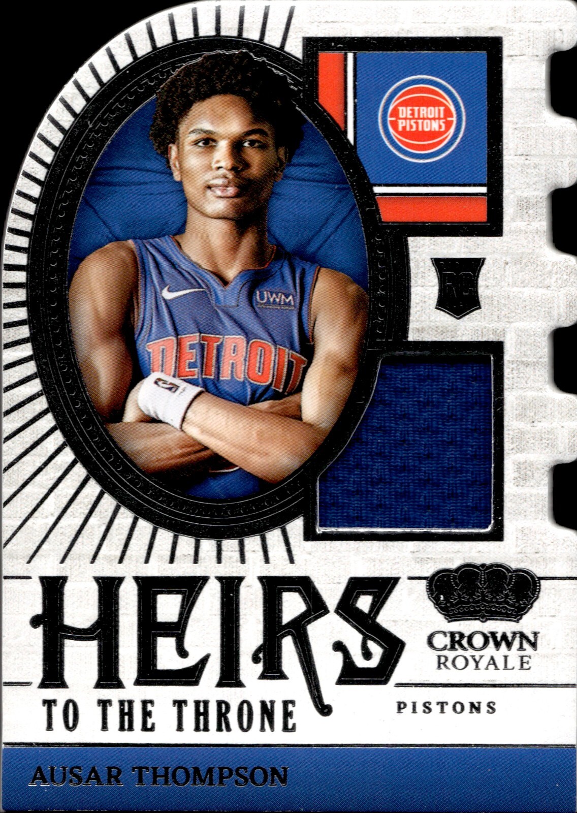 2023-24 Crown Royale Heirs to the Throne Jerseys Ausar Thompson