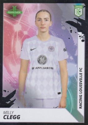 2024 Parkside NWSL Silver Foil #32 Milly Clegg Racing Louisville FC