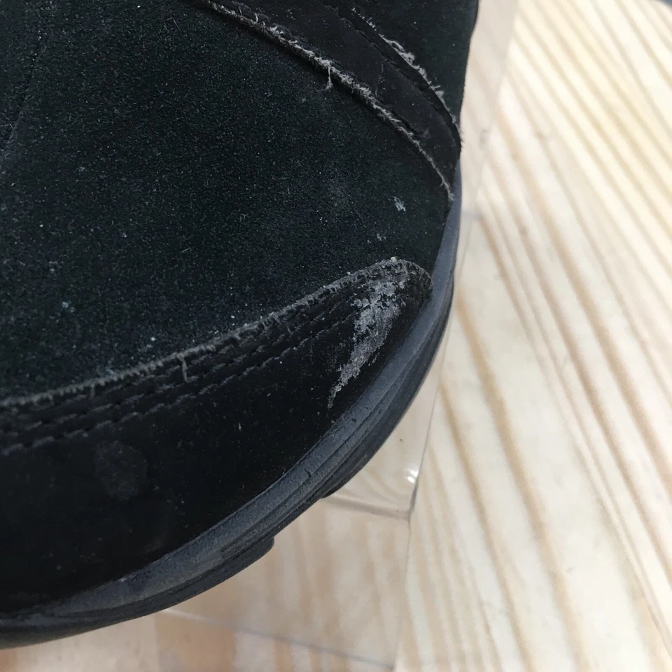 Easy Spirit Shoes Womens 7 M Equinox Mule Clogs Slip On Comfort Black Leather - Image 4 of 4