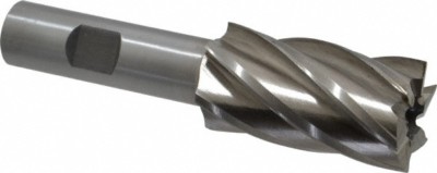 Value Collection 1'', 1-7/8'' LOC, 5/8'' Shank Diam, 4'' OAL, 6 Flute, High Speed...