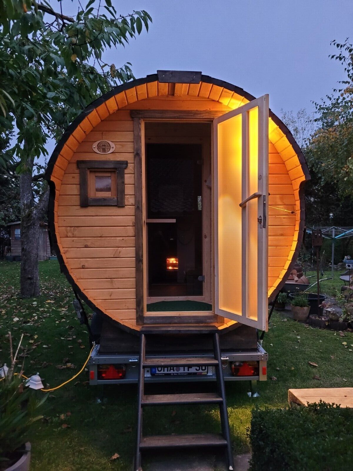 Mobile Sauna - Fasssauna - mieten - ab 59 an 35 Standorten Deutschlandweit