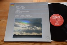 SBELIUS Finlandia Karelia SIR COLIN DAVIS Boston LP Philips 412 014-1