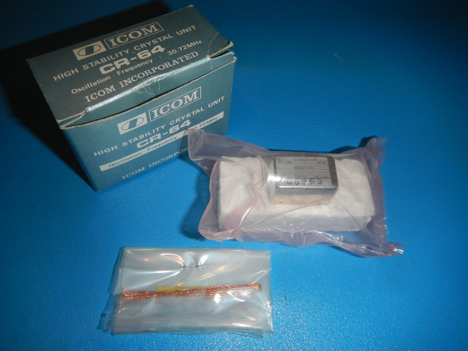 Icom CR-64 High Stability Crystal Unit - New in Package