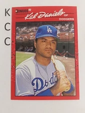 1990 Donruss Baseball Los Angeles Dodgers #432 Kal Daniels