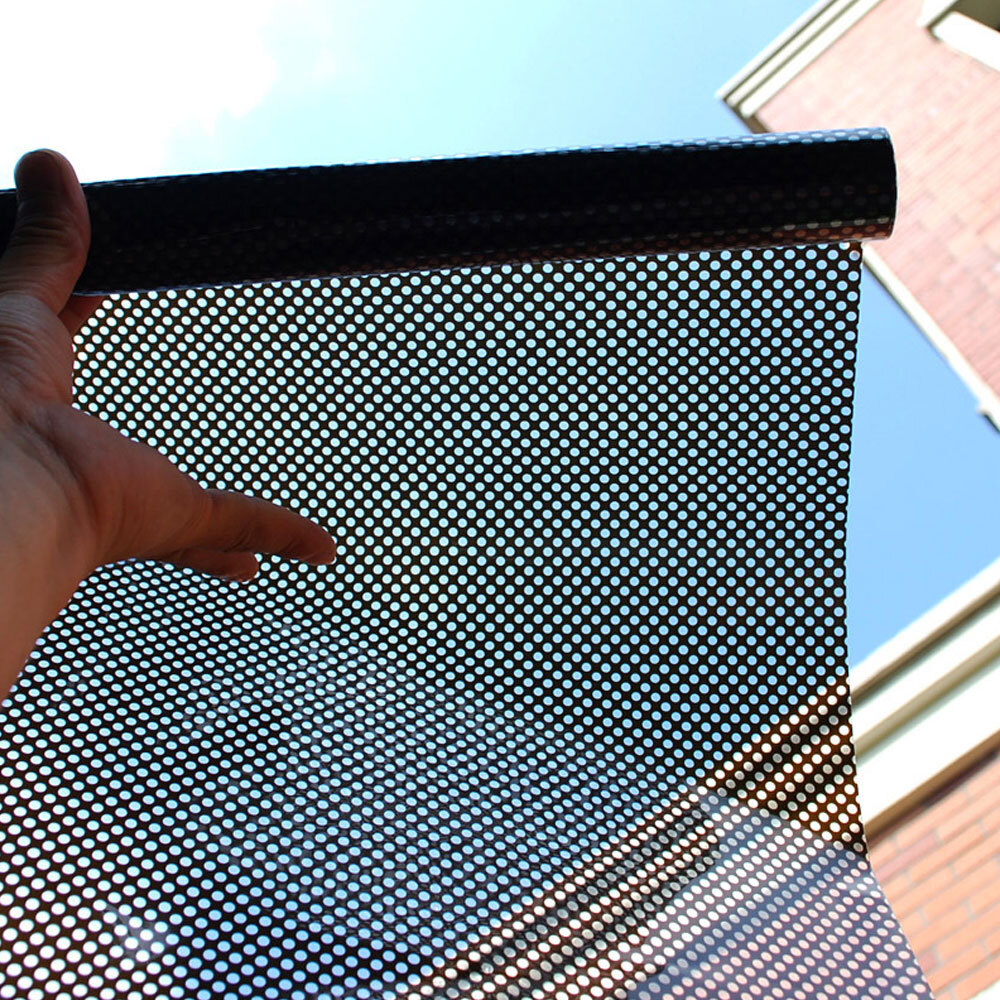 1X Car Rear Taillight Honeycomb Sticker Lamp Cover Decal Accessories 106X30cm