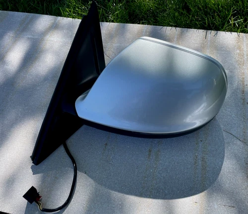 2012 AUDI Q5 LEFT DRIVER SIDE POWER SIDE MIRROR AUTO DIM SILVER OEM