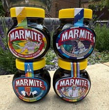 Full Set of Limited Edition Elton John Marmite - 4 Jars