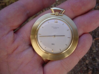 Vintage Patek Philippe 18K Pocket Watch 855/1  Disco Volante 