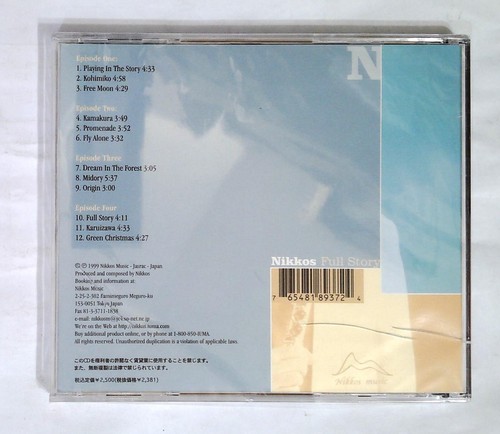 Nikkos – Full Story NKKS1010 JAPAN CD Stereo SEALED - Picture 2 of 2