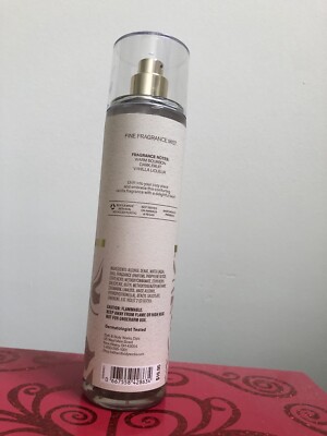 Bath & Body Works COZY VANILLA BOURBON Fragrance Spray 8 oz