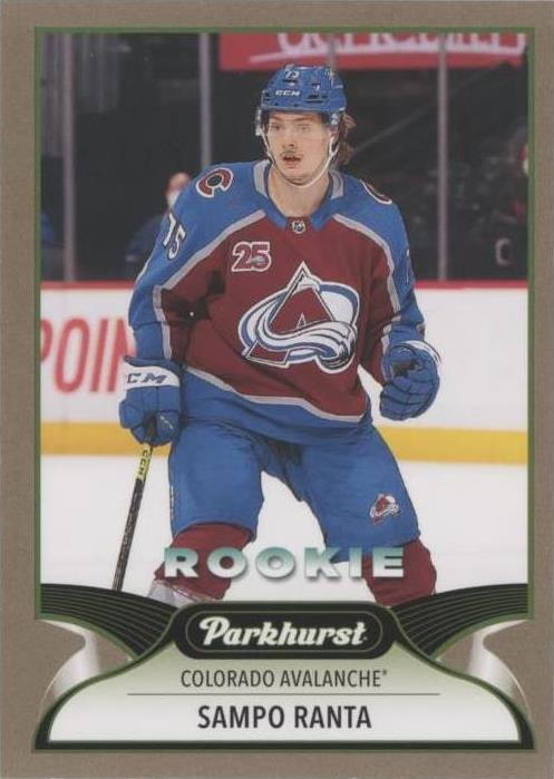 2021-22 Upper Deck Parkhurst - Rookies Sampo Ranta #287 Bronze Border ...