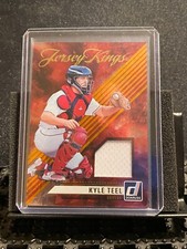 Kyle Teel  2024 Donruss Jersey Kings Orange ICE - White Sox