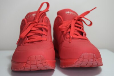 Rs様 Skechers Los Angeles Women's Sneakers US 9 Red Air Cooled Memory