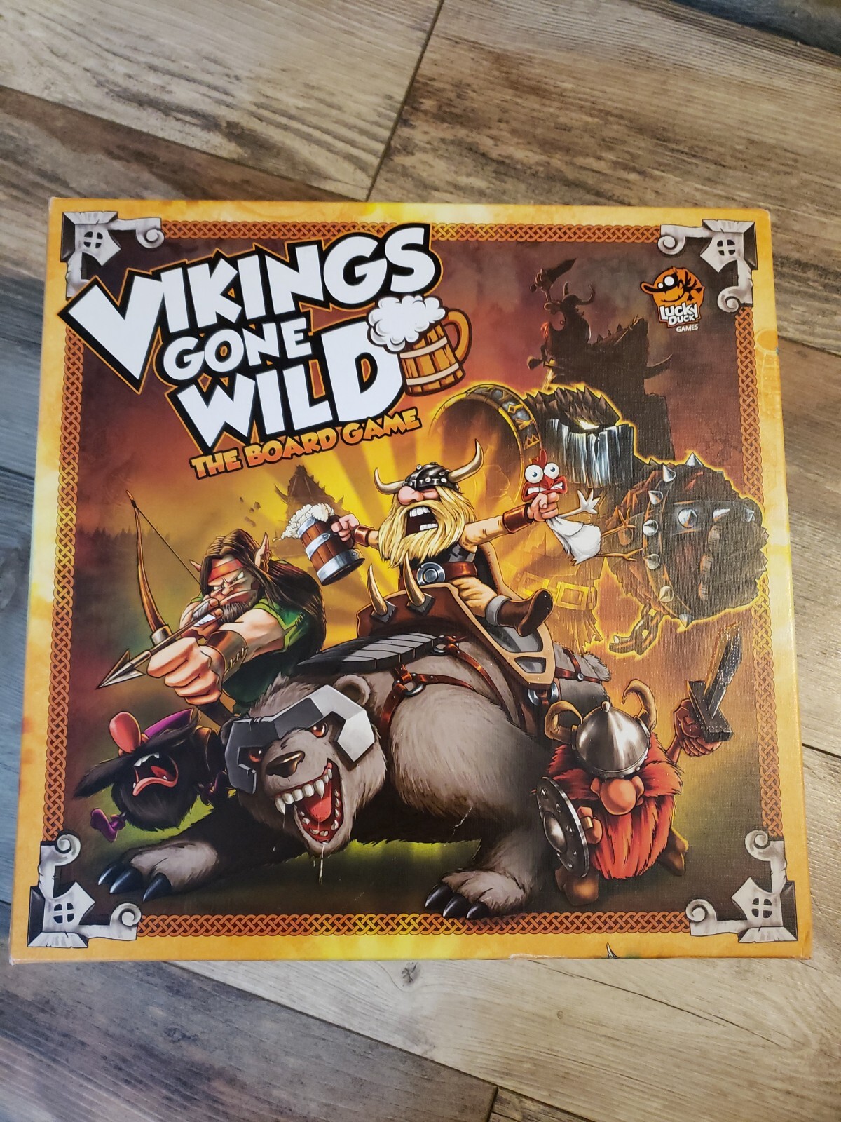 Vikings Gone Wild Board Game ( 2 boards 8 player sheets) English Only  Version | eBay