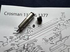 NEW OEM CROSMAN 1377-1322-2289 Complete Valve Ass'y- Piston Cup- Transport Seal