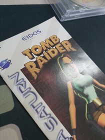 Sega Saturn Tomb Raider Booklet Only