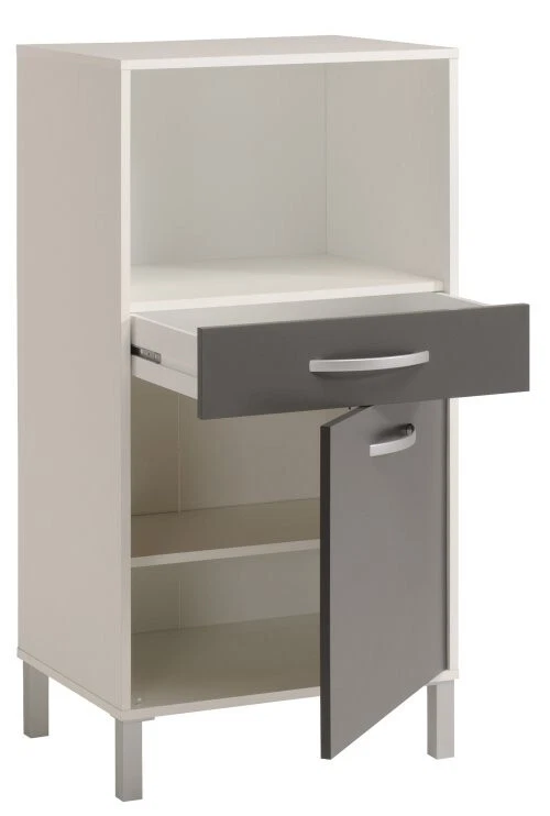 Küchenschrank Optibox Mehrzweckschrank Küchenschrank Küche Weiss 