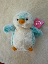 Aurora 6" Pompom Penguin Brights - Blue 09820 Plush Stuffed Animal Toy