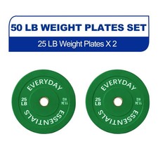 Olympic Bumper Plate Weight Plate 25 lbs Pair Color
