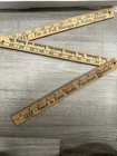 Gulf Oil Finest In Farm Quality Petroleum Products Extendable Ruler Vintage