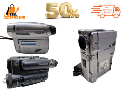 3er Set Sony DCR-HC96, Sony CCD-TR55E, JVC GR-DVX4E MiniDV Kameras   Defekt