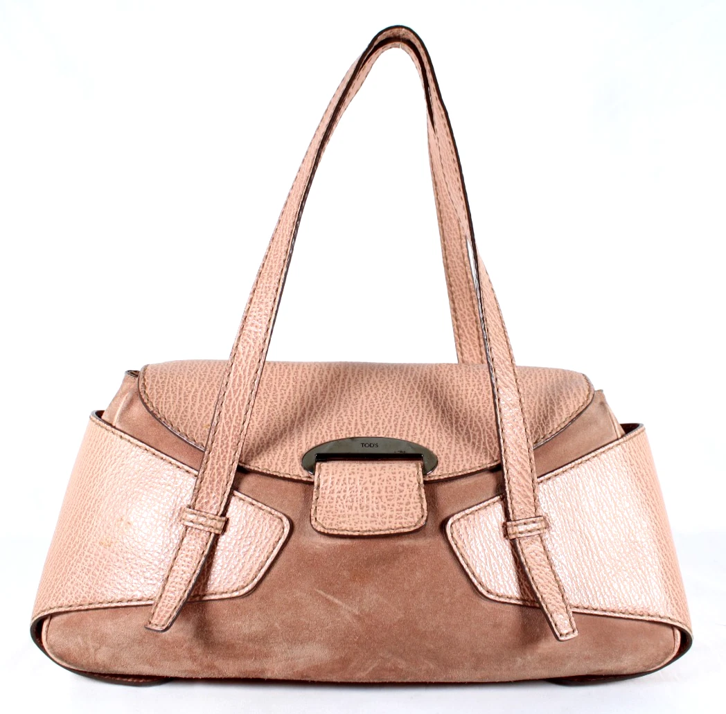 Tod's Suede Exterior Bags & Handbags for Women for sale | eBay