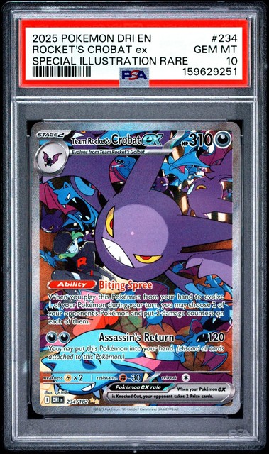 Team Rocket's Crobat ex #234 (Destined Rivals (2025))