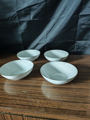 Thomas Bavaria dünnes Goldband Obst Müsli Suppenschalen 14x4,5cm 4er Set