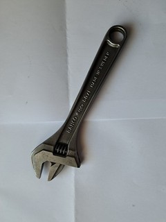 Vintage Bahco 8071 Ergo 8" Adjustable Wrench Spanner Made In Sweden