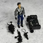 Vintage GI Joe Sonic Dial Tone Action Figure Near Complete 1991 ARAH MINTY