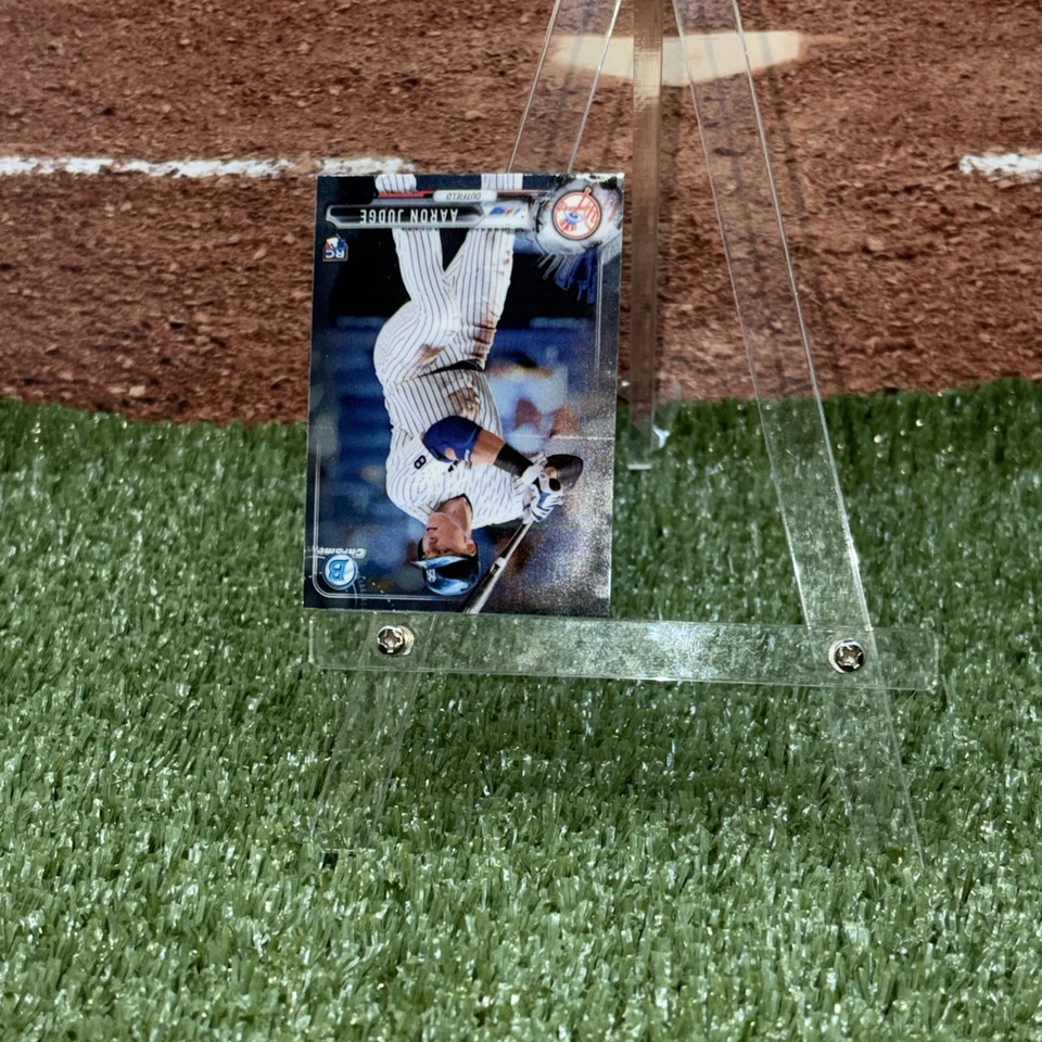 2017 Bowman Chrome Mini Aaron Judge RC Rookie #32 Yankees MVP - Image 2 of 4