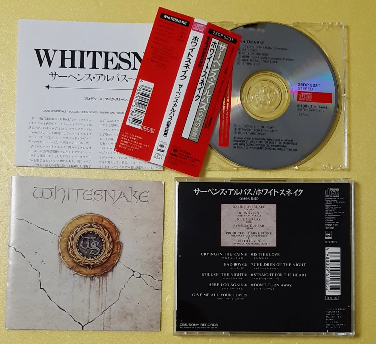 Whitesnake Music CDs for sale | eBay