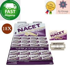 1800 Blade X Double Edge Razor Blades Gilette NACET Stainless Russia Men's Razor