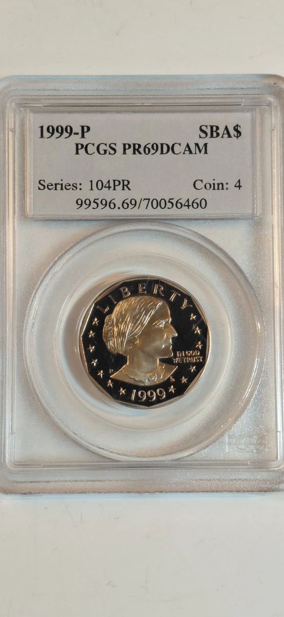 Proof PCGS 1999 Susan B Anthony Dollars (1979-1981, 1999) for sale
