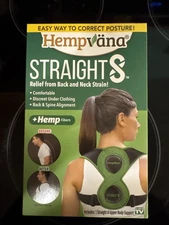 Hempvana Straight8 Fully Adjustable Lightweight Posture Corrector