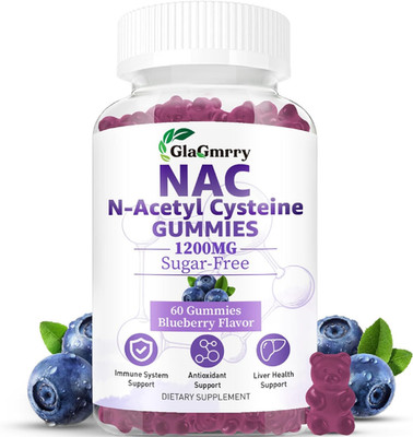 Sugar Free NAC Gummies for Kids & Adults, NAC Supplement N Acetyl Cysteine with