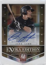 2012 Elite Extra Edition Status Gold Die-Cut Signatures 3/5 Jake Lamb Auto 05gv
