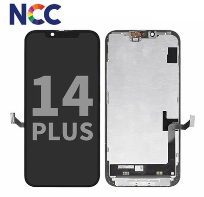 NCC Prime Soft-OLED Display Touchscreen Bildschirm Schwarz für iPhone 14 Plus