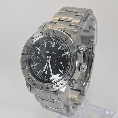 INCIPIO 11 Automatic Men's Wristwatch Chronograph ETA Movement