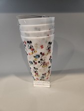 4-32 Oz Disney Mickey Hard Plastic Drinking Cups Still In Packaging Brand New.