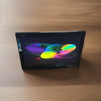 Sharp Liquid Crystal TV LC-19DV28UT 19'' TV w/ Built-In DVD Player-No Remote.