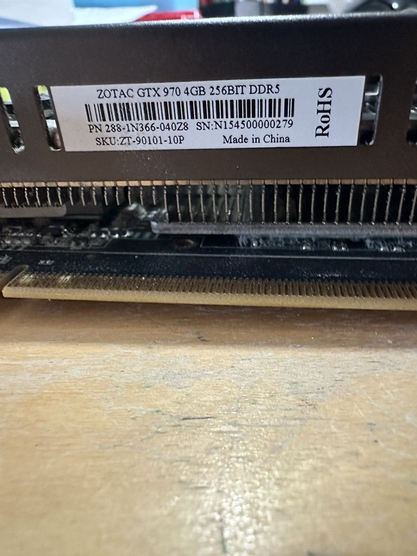 Zotac Nvidia GeForce GTX 970 4GB GDDR5 Graphics Card