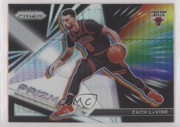 2021-22 Panini Prizm Prizmatic Hyper Prizm Zach LaVine #11 s3g