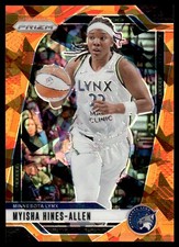 2024-25 Panini Prizm WNBA Orange Ice Myisha Hines-Allen Minnesota Lynx #20