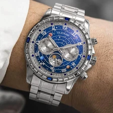 Top Luxury Brand Custom Fully Automatic Mechanical Watch