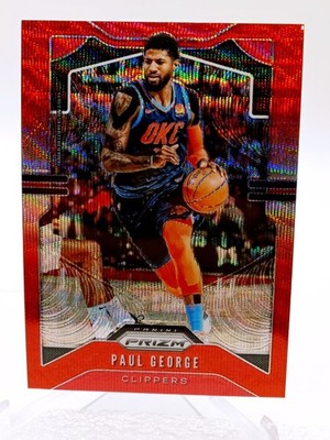 2019-20 Panini Prizm Ruby Wave Prizm Paul George